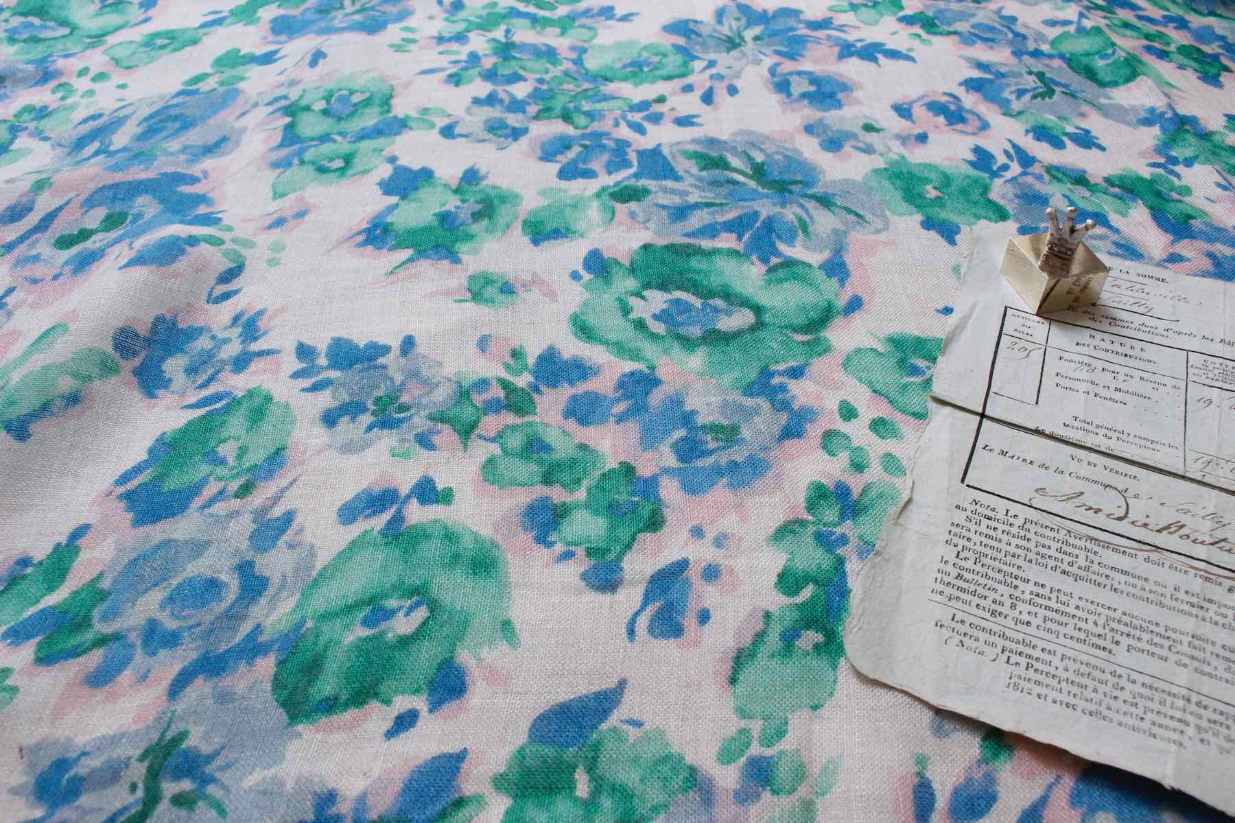 JLリネンショールフラワー